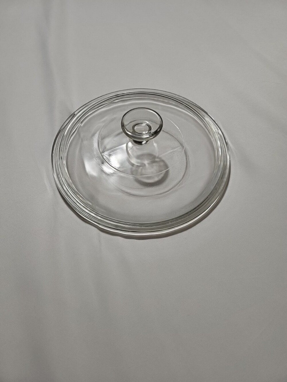 Pyrex G1C Clear Glass Lid with Knob - Home Dining